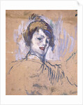 Head of a Woman, 1896 by Henri de Toulouse-Lautrec