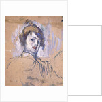 Head of a Woman, 1896 by Henri de Toulouse-Lautrec