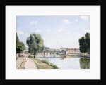 The Railway Bridge, Pontoise, c.1873 by Camille Pissarro