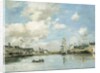 Fecamp, the Basin, 1892 by Eugene Louis Boudin