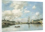 Fecamp, the Basin, 1892 by Eugene Louis Boudin