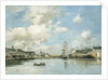 Fecamp, the Basin, 1892 by Eugene Louis Boudin
