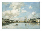 Fecamp, the Basin, 1892 by Eugene Louis Boudin