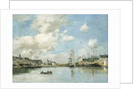 Fecamp, the Basin, 1892 by Eugene Louis Boudin