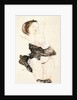 Lying Young Girl, Half Nude, 1912 by Egon Schiele