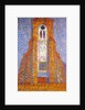 Church of Eglise de Zoutelande, 1910 by Piet Mondrian