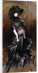 Portrait of the Marchesa Luisa Casati, with a Greyhound, 1908 by Giovanni Boldini