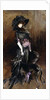 Portrait of the Marchesa Luisa Casati, with a Greyhound, 1908 by Giovanni Boldini