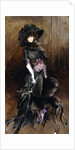 Portrait of the Marchesa Luisa Casati, with a Greyhound, 1908 by Giovanni Boldini