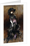 Portrait of the Marchesa Luisa Casati, with a Greyhound, 1908 by Giovanni Boldini