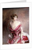 Portrait of Mlle. de Gillespie, La Dame de Biarritz, 1912 by Giovanni Boldini
