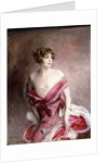 Portrait of Mlle. de Gillespie, La Dame de Biarritz, 1912 by Giovanni Boldini