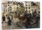 La Place Pigalle, 1874 by Giovanni Boldini
