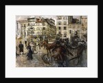 La Place Pigalle, 1874 by Giovanni Boldini