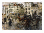 La Place Pigalle, 1874 by Giovanni Boldini