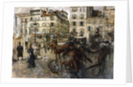 La Place Pigalle, 1874 by Giovanni Boldini