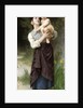 Brother and Sister, 1887 by William-Adolphe Bouguereau
