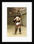 Mirmillon - A Gallic Gladiator by Jean Leon Gerome