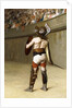 Mirmillon - A Gallic Gladiator by Jean Leon Gerome