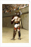 Mirmillon - A Gallic Gladiator by Jean Leon Gerome