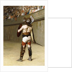 Mirmillon - A Gallic Gladiator by Jean Leon Gerome