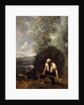 The Woodsman by Jean Baptiste Camille Corot