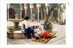 In the Courtyard of the Harem by Max Ferdinand Bredt