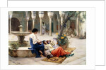 In the Courtyard of the Harem by Max Ferdinand Bredt