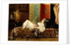 A Reclining Odalisque by Gustave Leonard de Jonghe