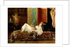 A Reclining Odalisque by Gustave Leonard de Jonghe