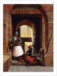 Arnaut bodyguards in Cairo, 1861 by Jean Leon Gerome