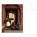 Arnaut bodyguards in Cairo, 1861 by Jean Leon Gerome
