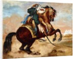 Turk Riding a Brown Alezan Horse, c.1810 by Theodore Gericault
