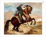 Turk Riding a Brown Alezan Horse, c.1810 by Theodore Gericault