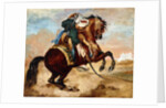 Turk Riding a Brown Alezan Horse, c.1810 by Theodore Gericault