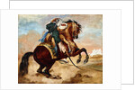 Turk Riding a Brown Alezan Horse, c.1810 by Theodore Gericault