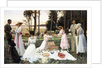 The Afternoon Picnic, 1919 by Harald Slott-Moller