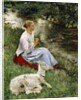 The Young Shepherdess by Evariste Carpentier