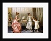 The Dancing Lesson by Vittorio Reggianini
