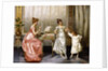 The Dancing Lesson by Vittorio Reggianini