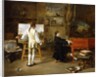 Pergolese in the Studio of Joseph Vernet, 1880 by Lucien Alphonse Gros