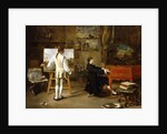 Pergolese in the Studio of Joseph Vernet, 1880 by Lucien Alphonse Gros