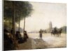 The Champs Elysees, Paris by Victor Gabriel Gilbert