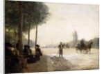 The Champs Elysees, Paris by Victor Gabriel Gilbert