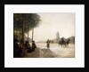 The Champs Elysees, Paris by Victor Gabriel Gilbert