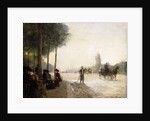 The Champs Elysees, Paris by Victor Gabriel Gilbert