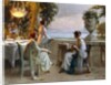 A Soiree on the Terrace by Delphin Enjolras