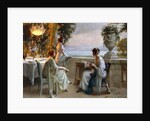 A Soiree on the Terrace by Delphin Enjolras