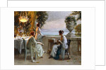 A Soiree on the Terrace by Delphin Enjolras