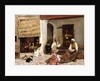 A Rug Bazaar, Tangier, 1878 by Edwin Lord Weeks